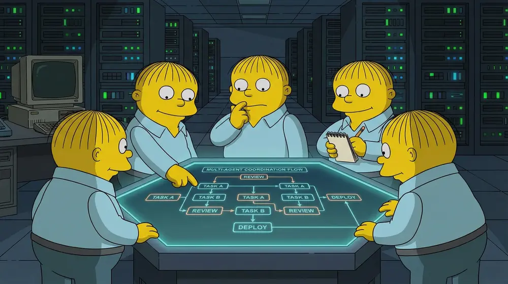 Multi-agent coordination visualization