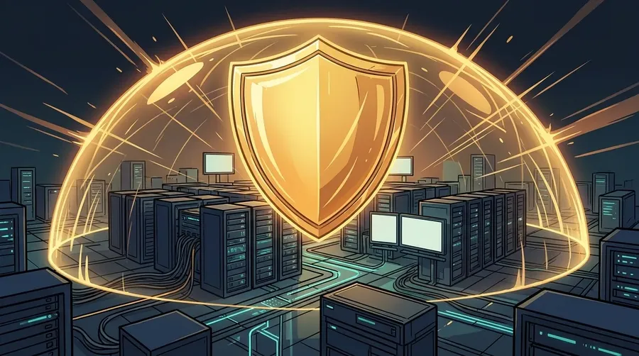 AI security and deployment illustration