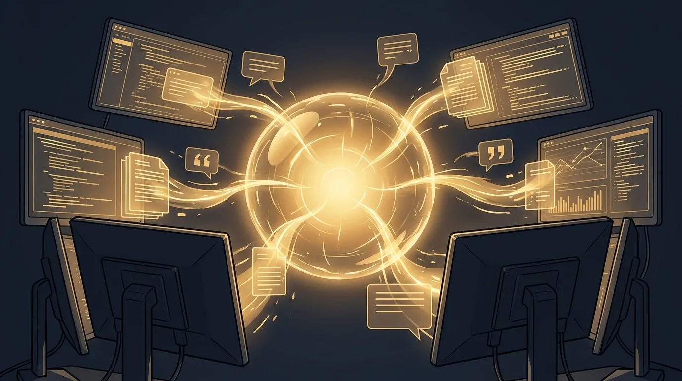 Answer engine optimization services illustration